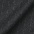 【JOHN PEARSE comfort】【秋冬】2釦シングルスーツ ショートタック/グレー×ストライプ/REAL GRAY/NEW ZEALAND WOOLSHOWER CLEAN/SustainaBee Wool/※裾上げ必要 カラーチップ