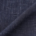 【stanley blacker new york】【春夏】1タックパンツ/ネイビー×スラブ/ウエストムーブ/裾上げ必要 カラーチップ