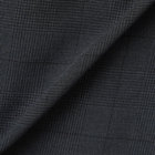 【発送在庫あり】【ファブリーズ認定！抗菌消臭加工】【JOHN PEARSE White】【春夏】1タックパンツ/ネイビー×グレンチェック/ULTRA MOVE/ウエストムーブ仕様/※裾上げ必要 カラーチップ