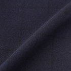 【JOHN PEARSE White】【春夏】1タックパンツ/ネイビー×ウィンドペン/※裾上げ必要 カラーチップ