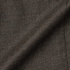 【JOHN PEARSE Comfort】【秋冬】2釦シングルスーツ ショートタック/ブラウン×カスレソリッド /REAL BROWN /NEW ZEALAND WOOL/※裾上げ必要 カラーチップ