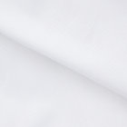 【形態安定】ワイドカラーワイシャツ/ホワイト×ドビーツイル カラーチップ