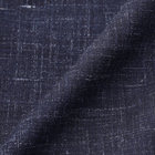 【stanley blacker new york】【春夏】3釦段返りジャケット/ネイビー×スラブ カラーチップ