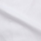 【JOHN PEARSE White】【形態安定】ワイドカラードレスシャツ/ホワイト×ドビーストライプ/Oil guard カラーチップ