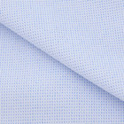 【発送在庫あり】【WEB限定】【JOHN PEARSE comfort navy】ワイドカラーワイシャツ/ブルー×ドビー/ULTRA MOVE「ニット素材」「ノーアイロン」「ストレッチ」「高通気性」 カラーチップ