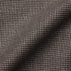 【Donato Vinci Italy CLASSICO】【秋冬】3釦段返りスーツ 2タック/ブラウン×ハウンドトゥース/REAL BROWN COLLECTION/NEW ZEALAND LIMITED WOOL/※裾上げ必要 カラーチップ