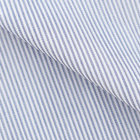 【半袖】【JOHN PEARSE Black】【形態安定】ボタンダウンドレスワイシャツ/ネイビー＆ホワイト×ストライプ/襟裏別布/釦.釦付糸：ネイビー/ULTRA BREATH COOL カラーチップ