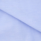【KANSAIMAN collection】ホリゾンタルワイドカラーワイシャツ/ブルー×ハニカムメッシュ/ULTRA MOVE「ニット素材」「ノーアイロン」「ストレッチ」「高通気性」 カラーチップ