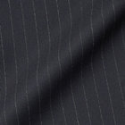 【JOHN PEARSE Comfort】【秋冬】2釦シングルスーツ ショートタック/ネイビー×ジョーゼットストライプ /REAL NAVY /NEW ZEALAND WOOL/※裾上げ必要 カラーチップ