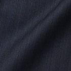 【KANSAIMAN collection】【秋冬】2釦シングルスーツ ショートタック/ネイビー×ストライプ/REAL NAVY COLLECTION/NEW ZEALAND WOOL SHOWER CLEAN/SustainaBee Wool カラーチップ