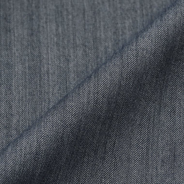 【stanley blacker new york】【春夏】2釦ジャケット/グレー×ソラーロヘリンボーン