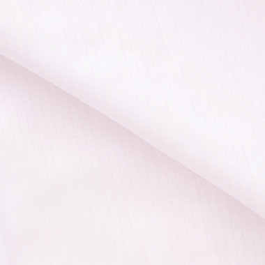 【JOHN PEARSE comfort navy】【STYLISH】【形態安定】ワイドカラーワイシャツ/ピンク×ドビーストライプ