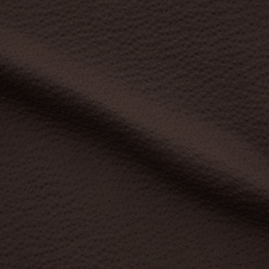 【半袖】【JOHN PEARSE comfort navy】ホリゾンタルワイドビズポロシャツ プルオーバータイプ/ブラウン×シアサッカー