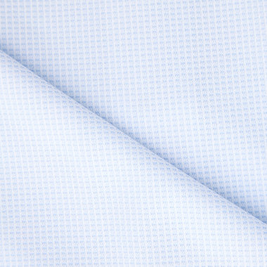 【軽涼】【JOHN PEARSE comfort navy】ボタンダウンカラーワイシャツ/ブルー×ドビー/ULTRA LIGHT SPEC/ULTRA MOVE「ニット素材」「ノーアイロン」「ストレッチ」「高通気性」