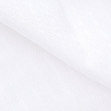 【半袖】【L.O.X】【形態安定】ボタンダウンドレスシャツ/ホワイト×ドビーストライプ