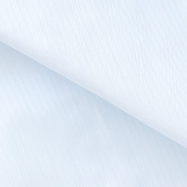 【JOHN PEARSE comfort navy】【STYLISH】【形態安定】ワイドカラーワイシャツ/ブルー×ドビーストライプ