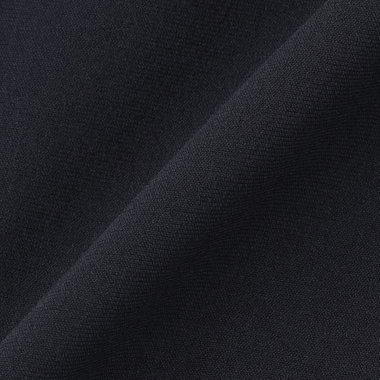 【Diana】【春夏】セミワイドパンツ/ネイビー×しわ加工麻調合繊/ウォッシャブル＆ストレッチ