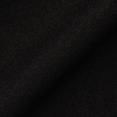 【UWS】【年間】ビジカジセットアップ 0タックパンツ/ブラック×メランジ調/ウォッシャブル /ストレッチ ※裾上げ済み仕様