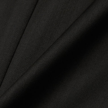 【JOHN PEARSE comfort】【秋冬】2釦シングルスーツ ショートタック/ストライプ/REAL BLACK/NEW ZEALAND WOOLSHOWER CLEAN/SustainaBee Wool/※裾上げ必要