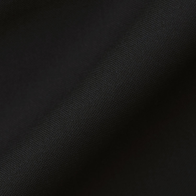 ジョンピアース 【JOHN PEARSE Black SELECT LINE】【年間】0タックパンツ/ブラック×ソリッド/ULTRA TOUGH S/SHOWER CLEAN/※裾直し必要 黒