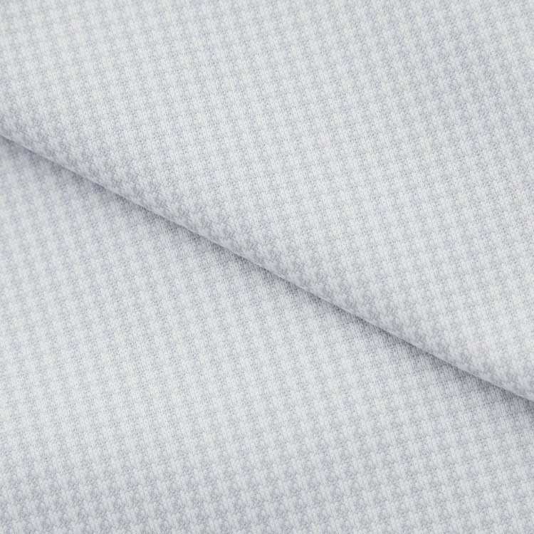 ＪＰコンフォート ネイビー 【発送在庫あり】【WEB限定】【JOHN PEARSE comfort navy】ボタンダウンカラーワイシャツ/グレー×ハウンドトゥース/ULTRA MOVE「ニット素材」「ノーアイロン」「ストレッチ」「高通気性」 グレー中間