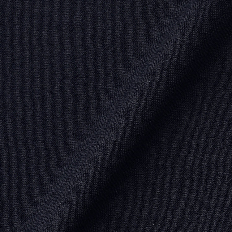 ジョンピアース 【JOHN PEARSE comfort navy】【半袖】ニットポロ/ネイビー 紺中間