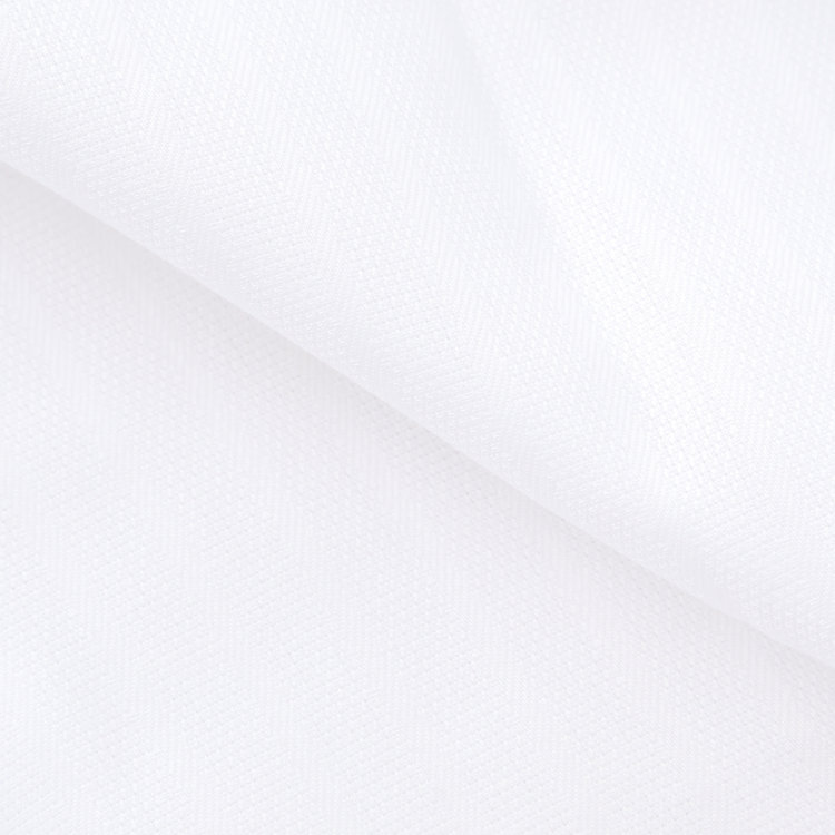 ソノタ（KONAKA用） 【半袖】【L.O.X】【形態安定】ボタンダウンドレスシャツ/ホワイト×ドビーストライプ 白