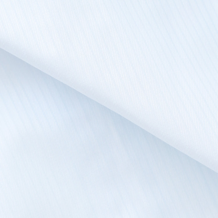 ＪＰコンフォート ネイビー 【JOHN PEARSE comfort navy】【STYLISH】【形態安定】ワイドカラーワイシャツ/ブルー×ドビーストライプ 青淡色