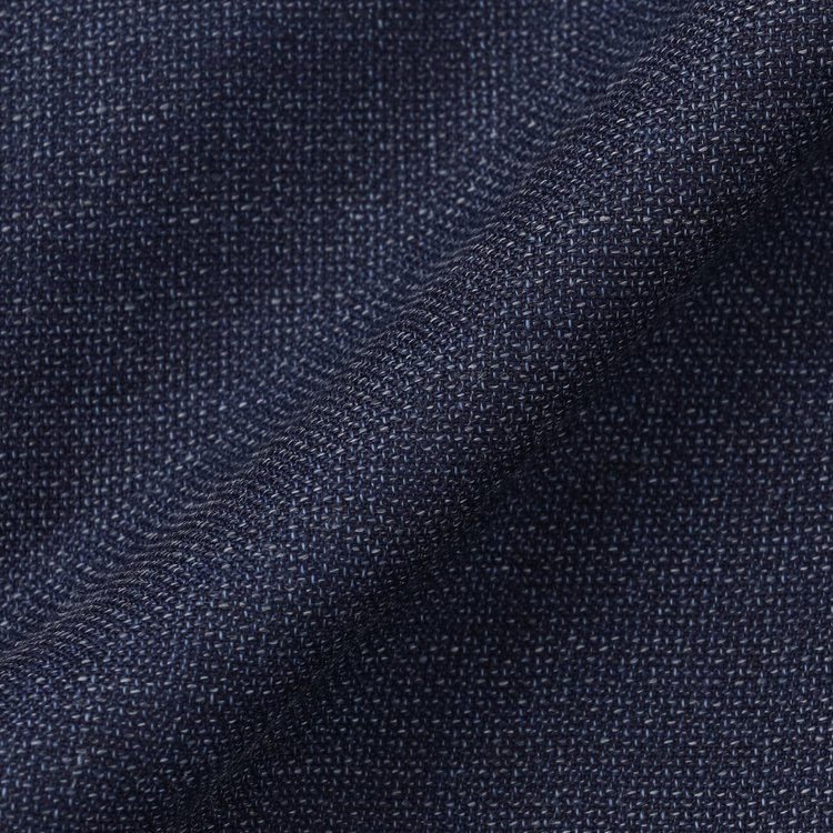 ドナートヴィンチ 【Donato Vinci Italy CLASSICO】【春夏】段返り3釦シングルスーツ 2タック/ネイビー/REAL NAVY COLLECTION/※裾上げ必要 青中間