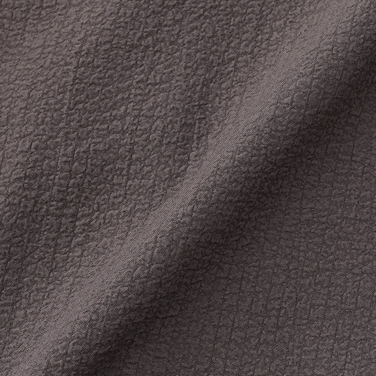 スタンリーブラッカ  【stanley blacker new york】シアサッカー MA-1/ブラウン 茶中間