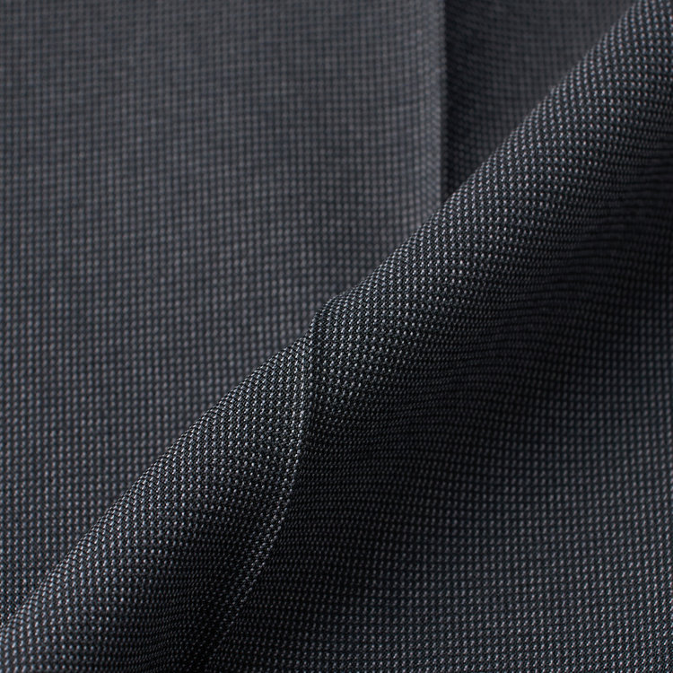 ハイスペックモーション 【HIGH SPEC MOTION】【通年】 ノータックパンツ スリム / ダークグレー×ピンドット / ウォッシャブル ※裾直し必要 グレー濃色