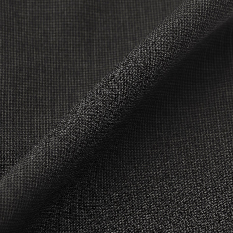 ＪＰ コンフォート 【JOHN PEARSE comfort】【春夏】ポリエステル ショートタックパンツ/カーキ×ハウンドトゥース/ウエストムーブ仕様/※裾上げ必要 黄淡色