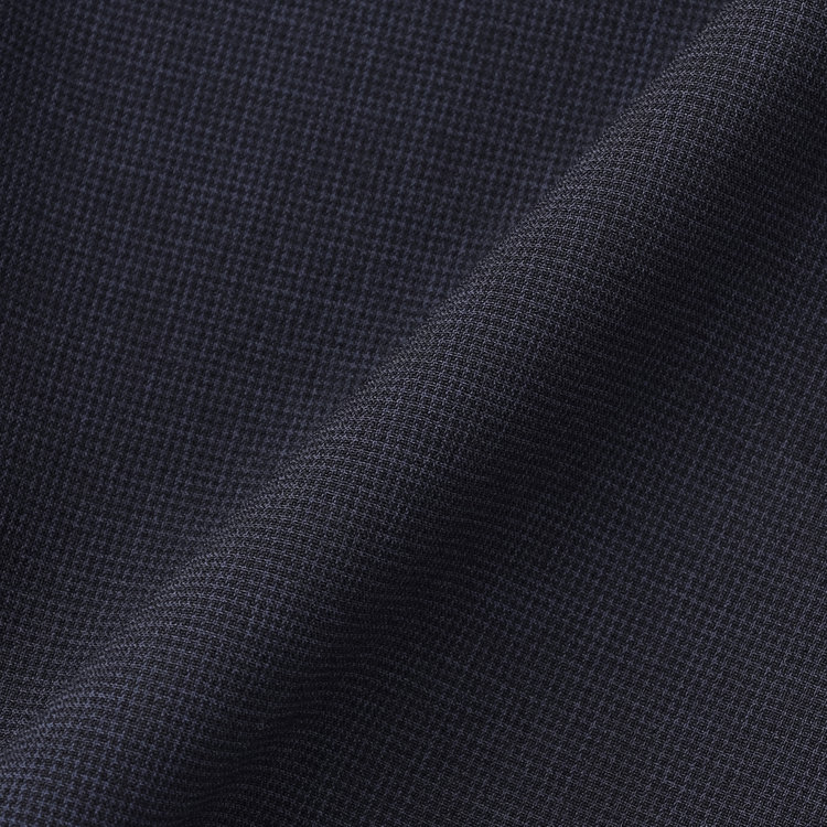 ＪＰ コンフォート 【JOHN PEARSE comfort】【春夏】2釦シングルスーツ ショートタック/ネイビー×チェック/ULTRA MOVE/TRABEST/ウエストムーブ仕様/ウォッシャブル/ストレッチ/※裾上げ必要 紺中間