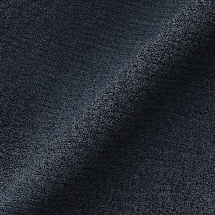 ＪＰコンフォート ネイビー 【JOHN PEARSE comfort navy】【春夏】1タックパンツ/ブルー×ドットエアー＆カラミ織り/ウエストムーブ仕様/※裾上げ必要 青中間