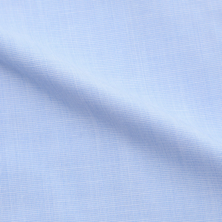 ＤＵＫＥ ＭＯＲＧＡ 【形態安定】ワイドカラーワイシャツ/ブルー 青濃色