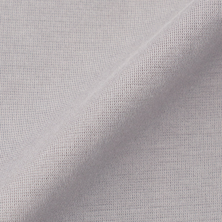 ジョンピアース 【JOHN PEARSE comfort navy】モックネックロングTシャツ/グレー/「吸汗速乾」「接触冷感」「UV加工」 グレー淡色