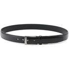 【WEB限定/OUTLET/汚れ・キズ等有】【JOHN PEARSE】ピンバックルベルト 3.0cm幅/ブラック(ウエスト94cmまで対応)