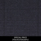 【パターンオーダー】【JOHN PEARSE comfort 2釦】【秋冬】スーツ/SPECIAL PRICE/ネイビー×グレンチェック(POLYESTER100%)