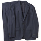【Donato Vinci Italy CLASSICO】【秋冬】2釦シングルスーツ 2タック/ネイビー×ハウンドトゥース/REAL NAVY COLLECTION/NEW ZEALAND LIMITED WOOL/※裾上げ必要