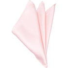 シルクポケットチーフ/ライトサーモン/HAND MADE