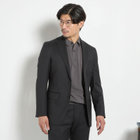 【JOHN PEARSE comfort】【春夏】2釦シングルスーツ ショートタック/ブラック/REAL BLACK/NEW ZEALAND WOOL/SHOWER CLEAN/SustainaBee Wool/※裾上げ必要