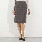 【Diana】【秋冬】スカート/グレー×チェック/ウォッシャブル＆ストレッチ