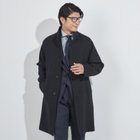 【KANSAIMAN collection】ショートスタンドカラーコート/ネイビー/RE:NEWOOL