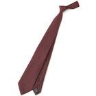 【JOHN PEARSE White】ウォッシャブル/ソリッド系ネクタイ/8.0㎝幅/ワイン