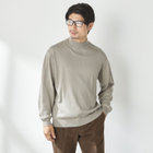 【stanley blacker new york】【長袖】モックネックニット/グレージュ