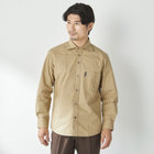 【stanley blacker new york】【長袖】チェックシャツ/ベージュ