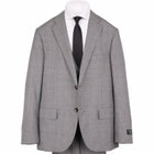【Bliss】パーソンズ　メンズ　スーツ　スリーピース　グレー　チェック Cloudstyle セットアップ 「Cloudstyle」グレンチェック