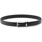 【JOHN PEARSE】【フリーアジャスト仕様/5mm間隔/32段階】バックルベルト 2.9cm幅/ブラック(ウエスト91cmまで対応)