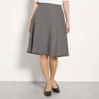【Diana】【春夏】スカート/グレー/ウエストシャーリング/ウォッシャブル＆ストレッチ