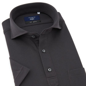 JOHN PEARSE comfort navy】【STYLISH】【形態安定】ワイドカラー